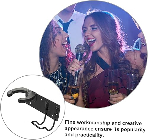 Miniatura 4 de SUPVOX Ganchos para colgar en la pared, ganchos para colgar en la pared, soportes para micrófono, soportes para colgar micrófonos, soportes para