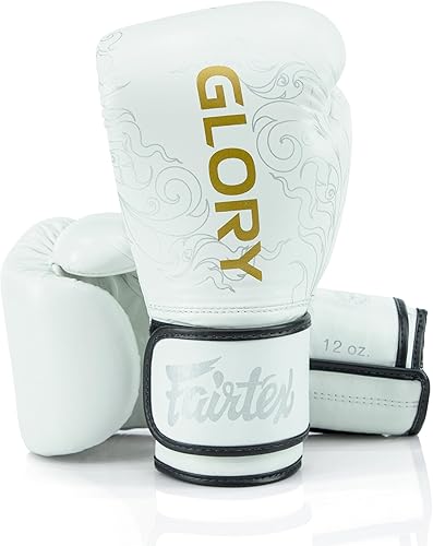Miniatura 5 de Fairtex Glory Guantes de entrenamiento  Guantes de boxeo y MMA de cuero de primera calidad  Hecho a mano en Tailandia  Acolchado de espuma que
