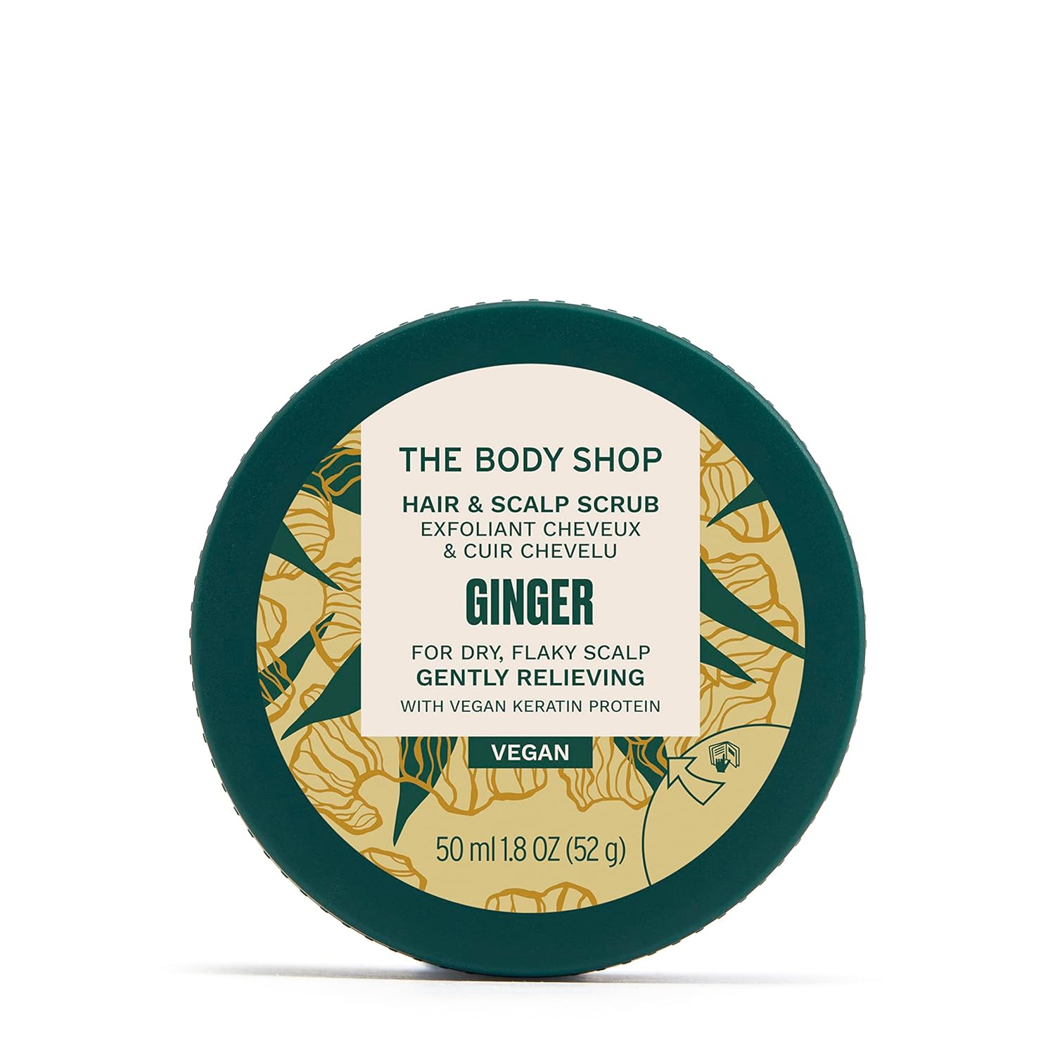 The Body Shop Ginger Hair Scrub for Dry Scalp | Exfoliating Treatment