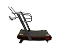 SB Fitness Equipment CT400 Self Generated Curved Commercial Exercise Workout Treadmill with 3 Resistance Levels and Front Digital Display