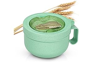 Microwave Oatmeal Bowls with Lids