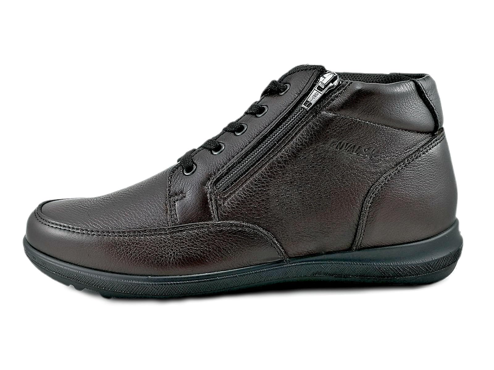 ENVAL SOFT Uomo Scarpe 8722811 Scarponcino in Pelle Lacci e Cerniera