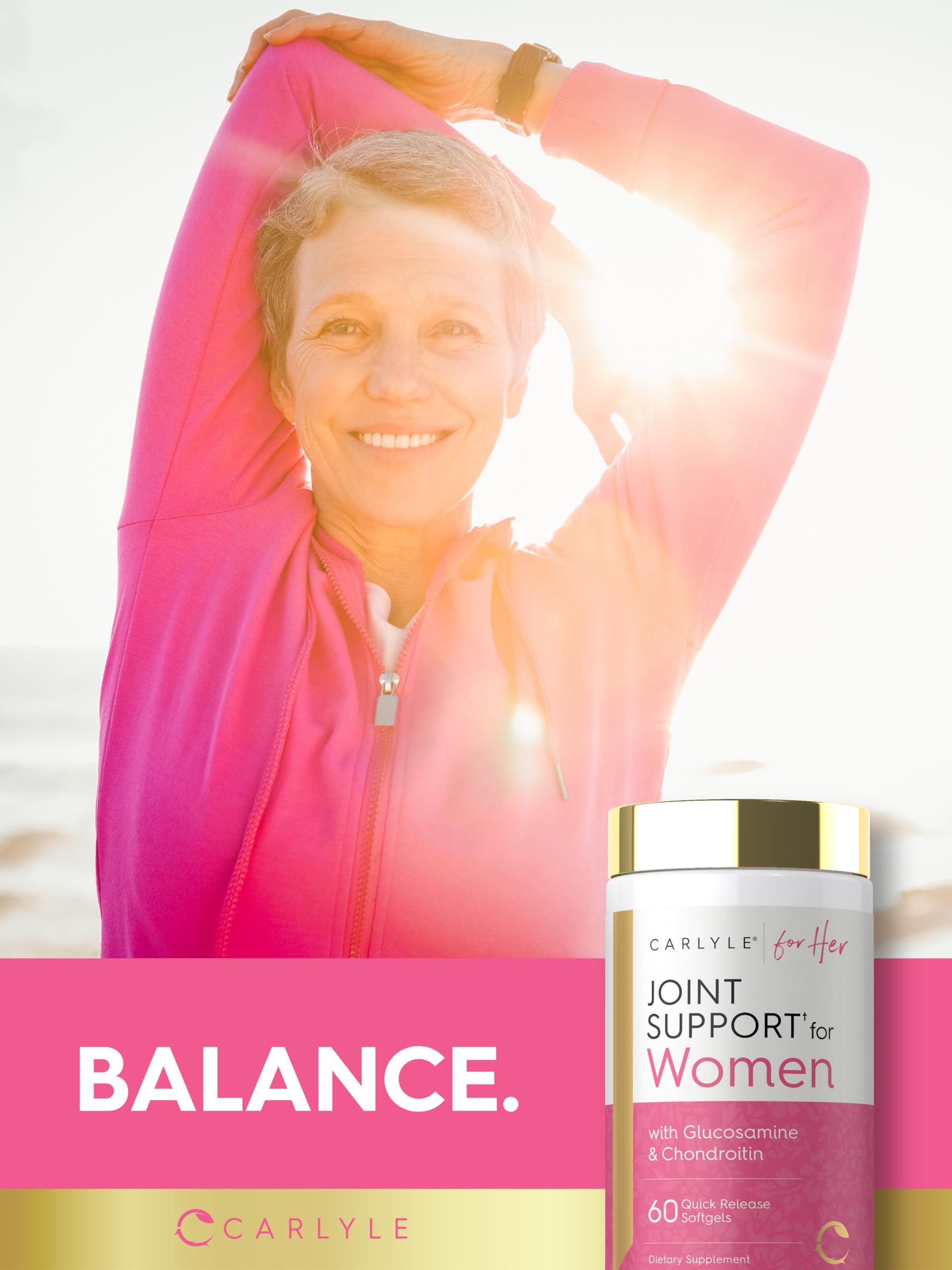 Carlyle Joint Support for Women | 60 Softgels — Amazon image 6