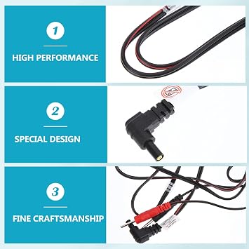 4pcs Lead Wire Therapy Connect Cable Replacement Wire