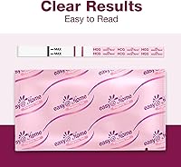 Vista 4 de Kit de tiras de prueba de embarazo Easy@Home: paquete de 10 tiras de prueba hCG - tiras de prueba de embarazo para el hogar de detección temprana al