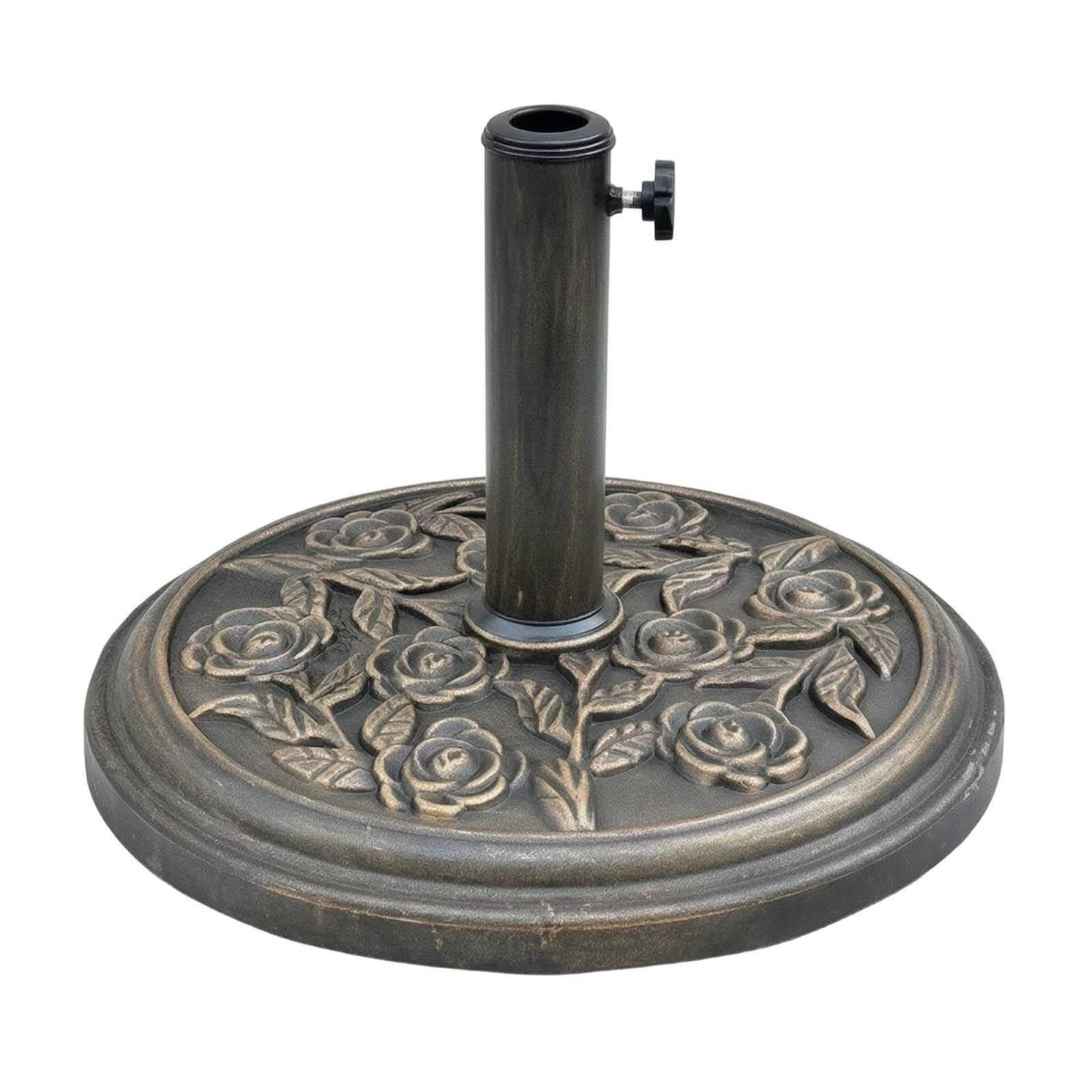rockible Portaombrellone Resistente Base Pesante Supporto per Giardino, Piscina