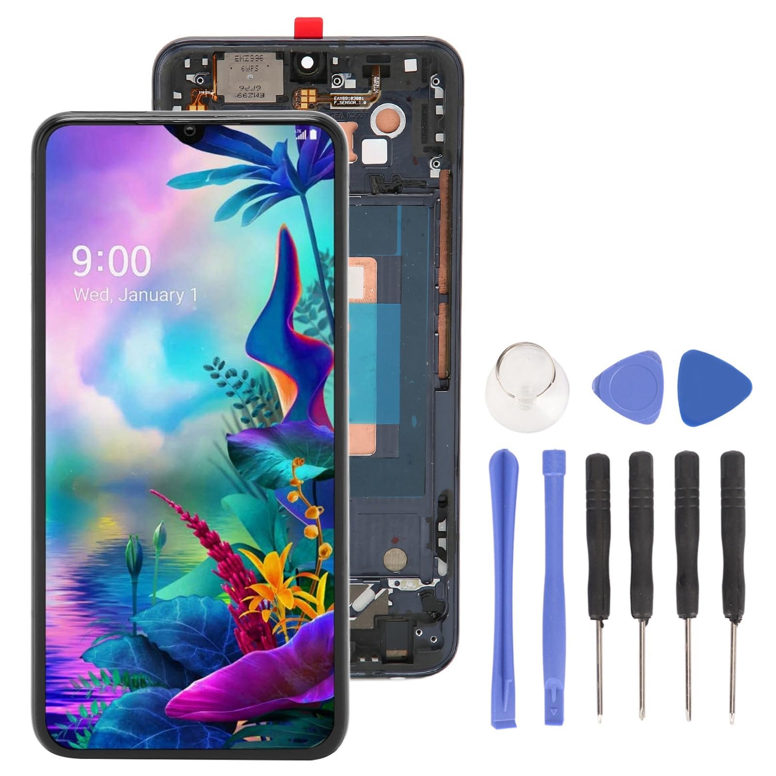 Digitizer z Ekranem Dotykowym o Wysokiej Czułości 6,4 Cala do G8X - Płynna Obsługa w Przypadku Wymiany, Wyświetlacz WCG do V50S - Organiczna Dioda Elektroluminescencyjna