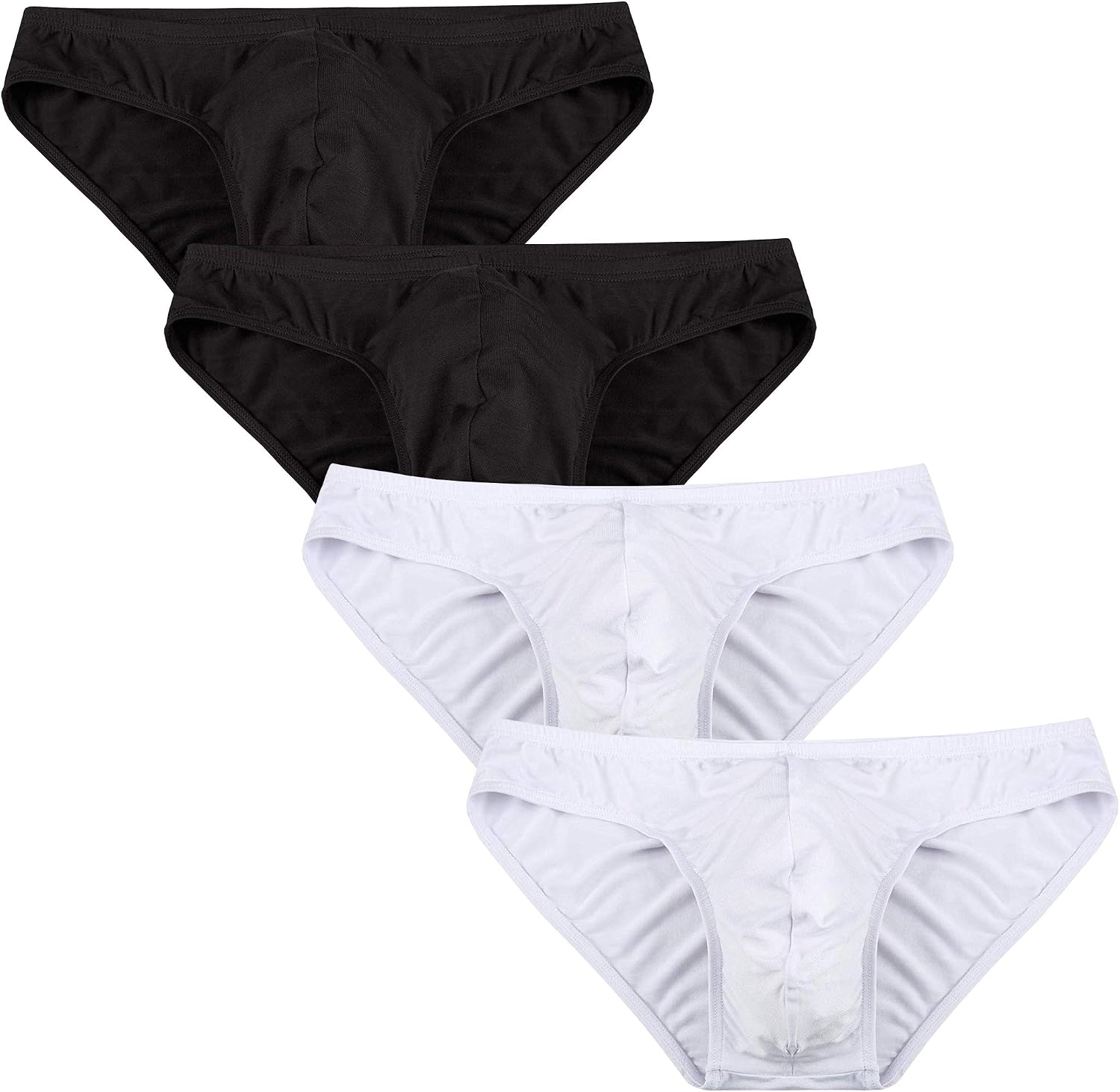 WINDAY Men's Underwear Micromodal Bikinis Seamless Breathable Briefs
