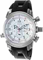 Oakley Men's 10-059 12 Gauge Chronograph Brushed White Watch