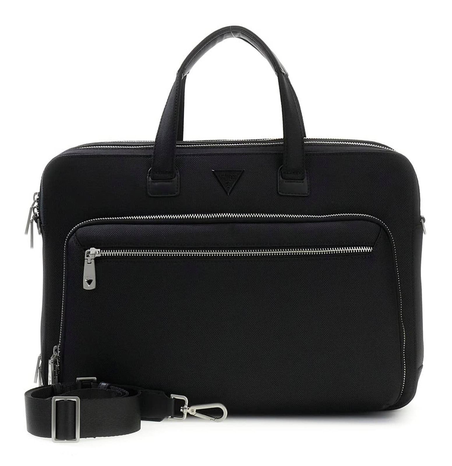 GUESS borsa da ufficio con scomparto per laptop Berna Laptop Bag Black nero