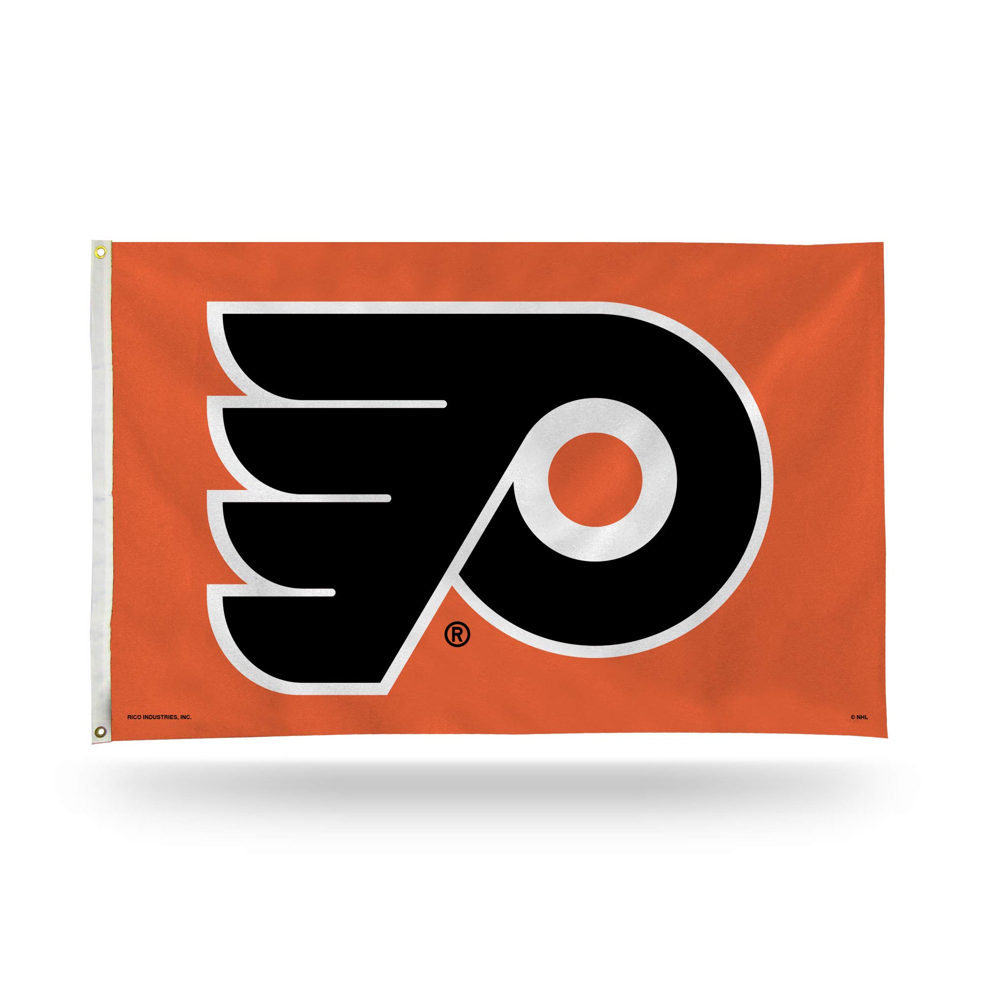 Rico Industries NHL Chicago Blackhawks 3-Foot by 5-Foot Single Sided Banner Flag with Grommets