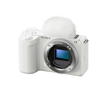 SONY ZV-E10 II ホワイト Sony ZV-E10 II Mirrorless Camera (White) by Sony at B&C Camera