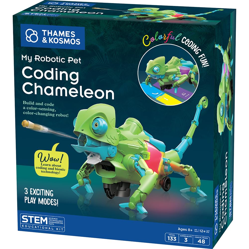 Thames & Kosmos My Robotic Pet: Coding Chameleon STEM Building