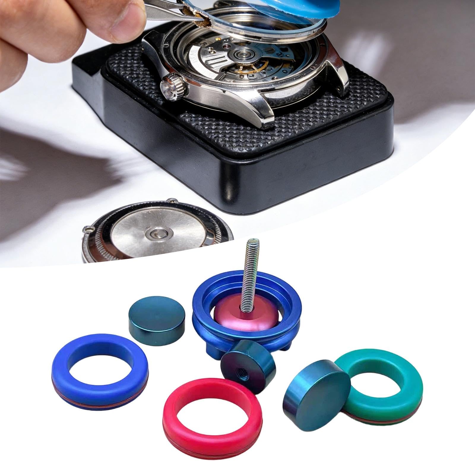 MERIGLARE Abrecristales para Relojes, Herramienta de Reparación para Relojeros, Herramienta de Mantenimiento Y Extracción de Cristales, Ideal para Padres Y, Arco