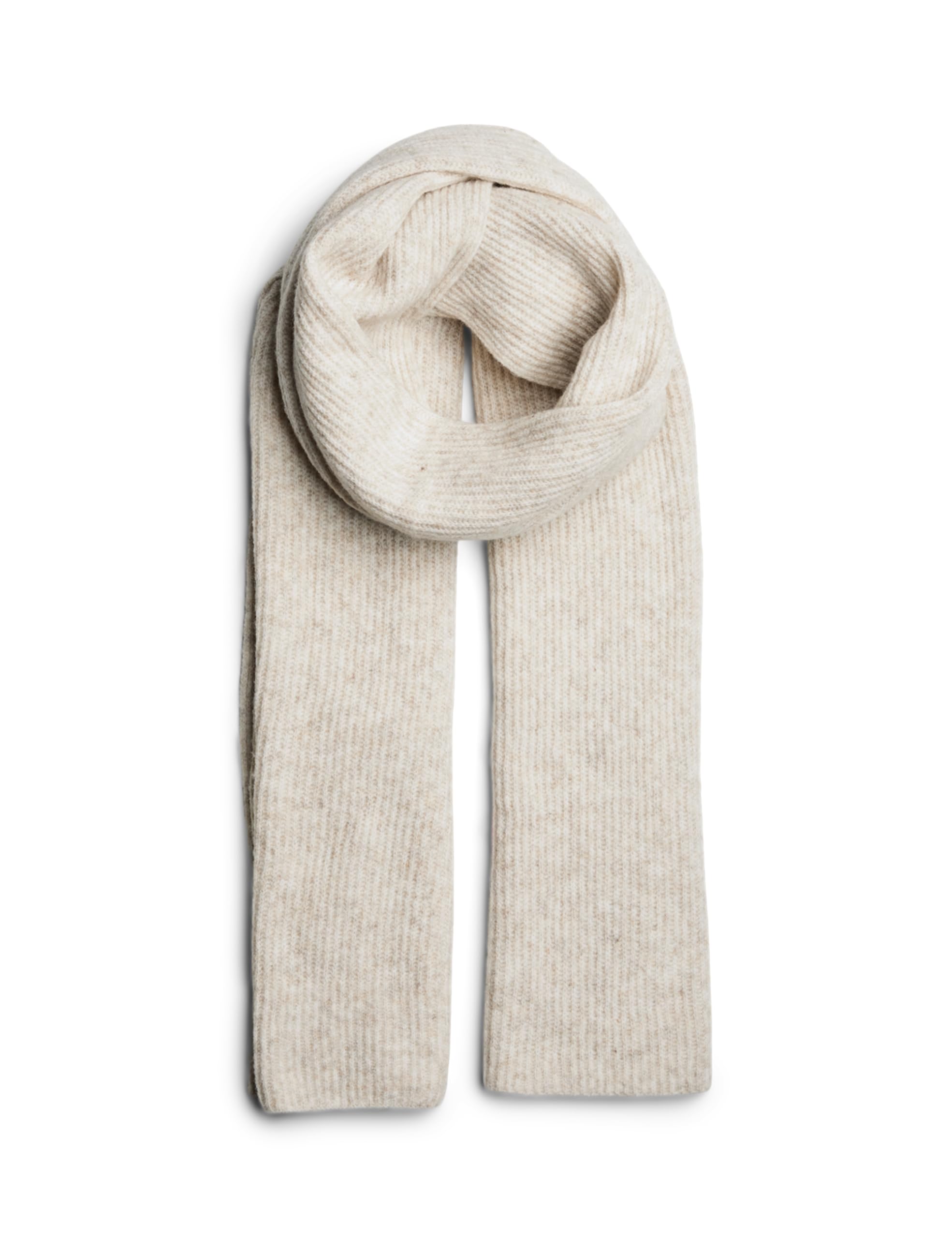 PIECES Damski szalik Pcmoella Scarf Noos Bc, Whitecap Gray/Szczegóły: melanż, Rozmiar Uniwersalny