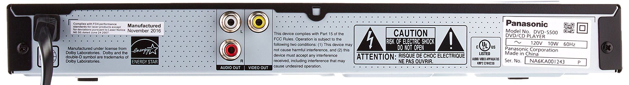 Amazon.com: Panasonic All Multi Region Code Zone Free PAL/NTSC DVD