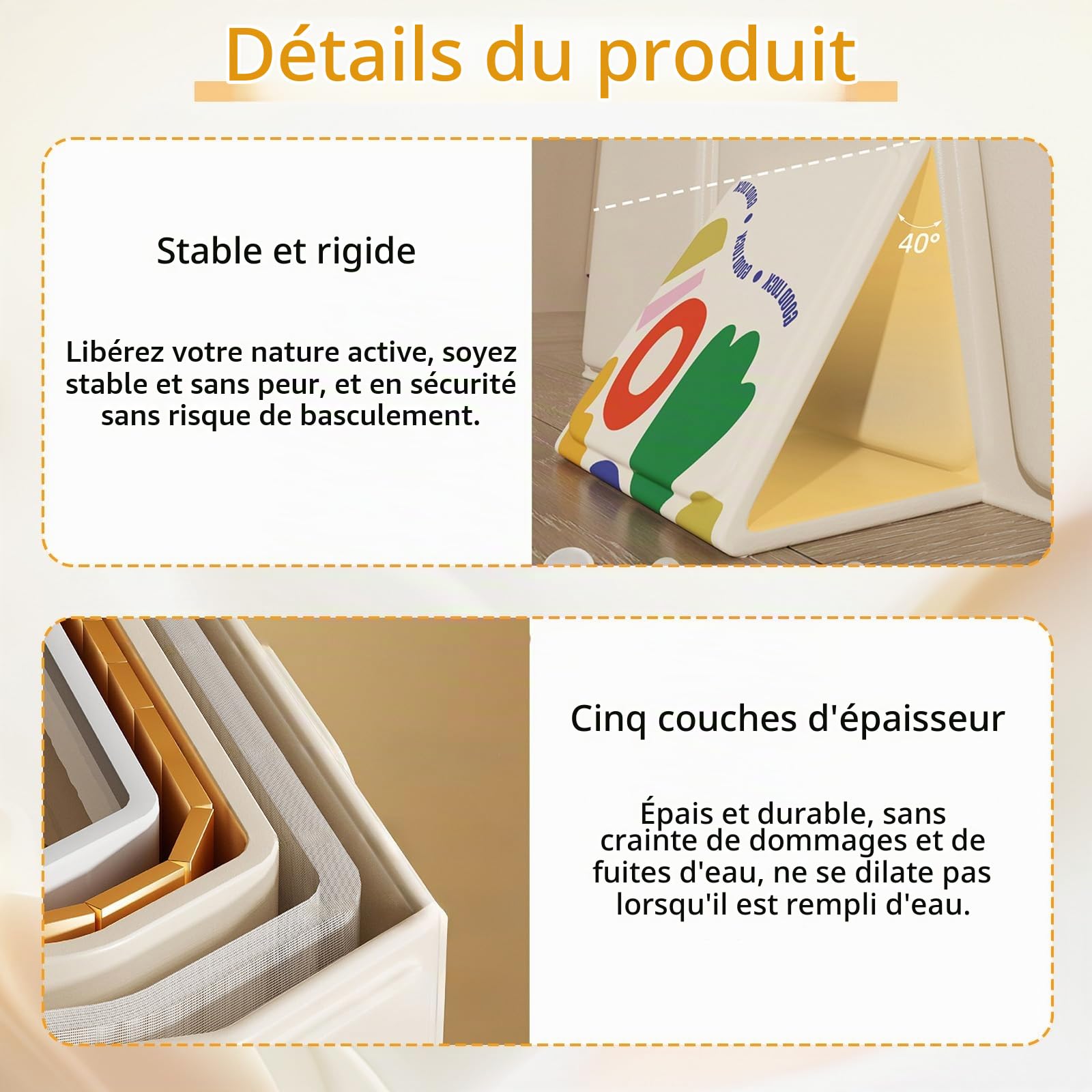 Baignoire Pliable, Baignoires Portable Mobile pour Douche Pliante SPA Baignoire Bouchon de vidange Pataugeoire Pliable avec 3 Brosses de Bain en Silicone pour Petite Salle de Bain 75x70x25cm