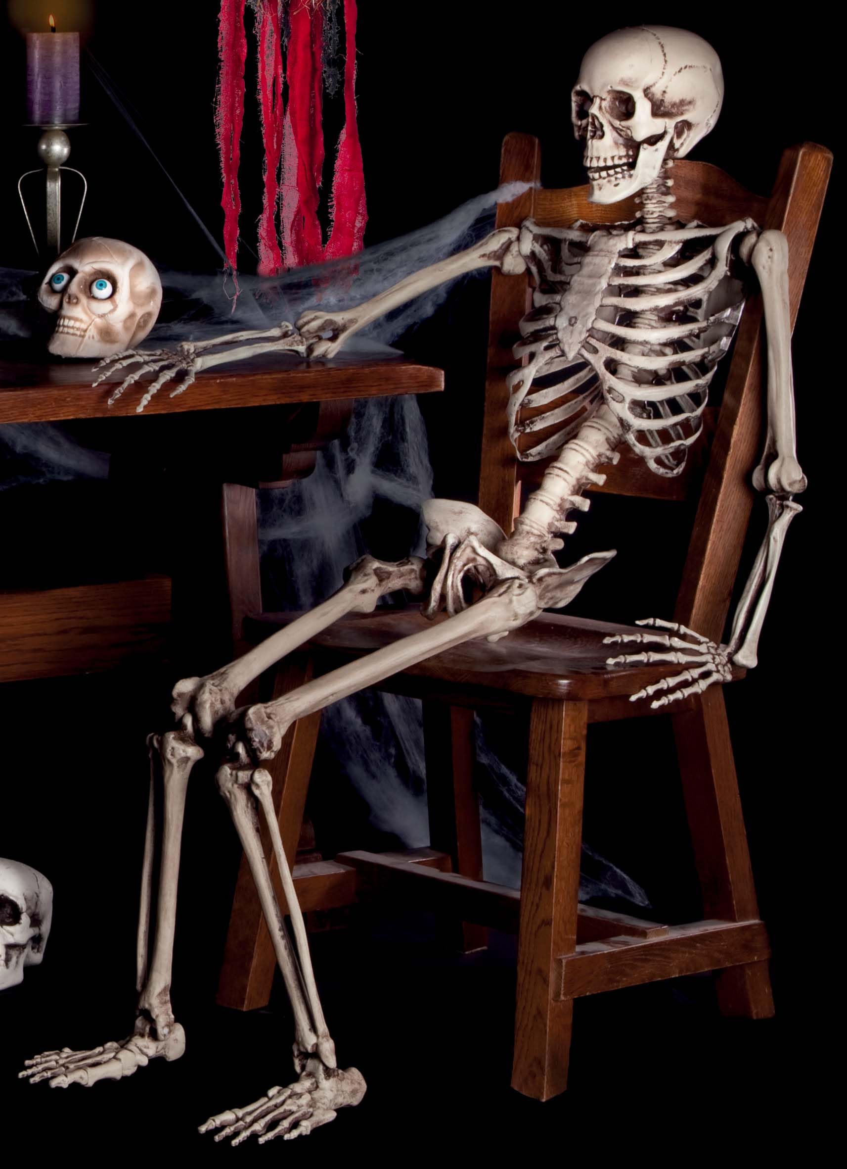 40 Ossa Di Plastica Per Decorazioni Halloween - Scheletri Finti, Ornamenti Per Feste E Costumi - Foto 9