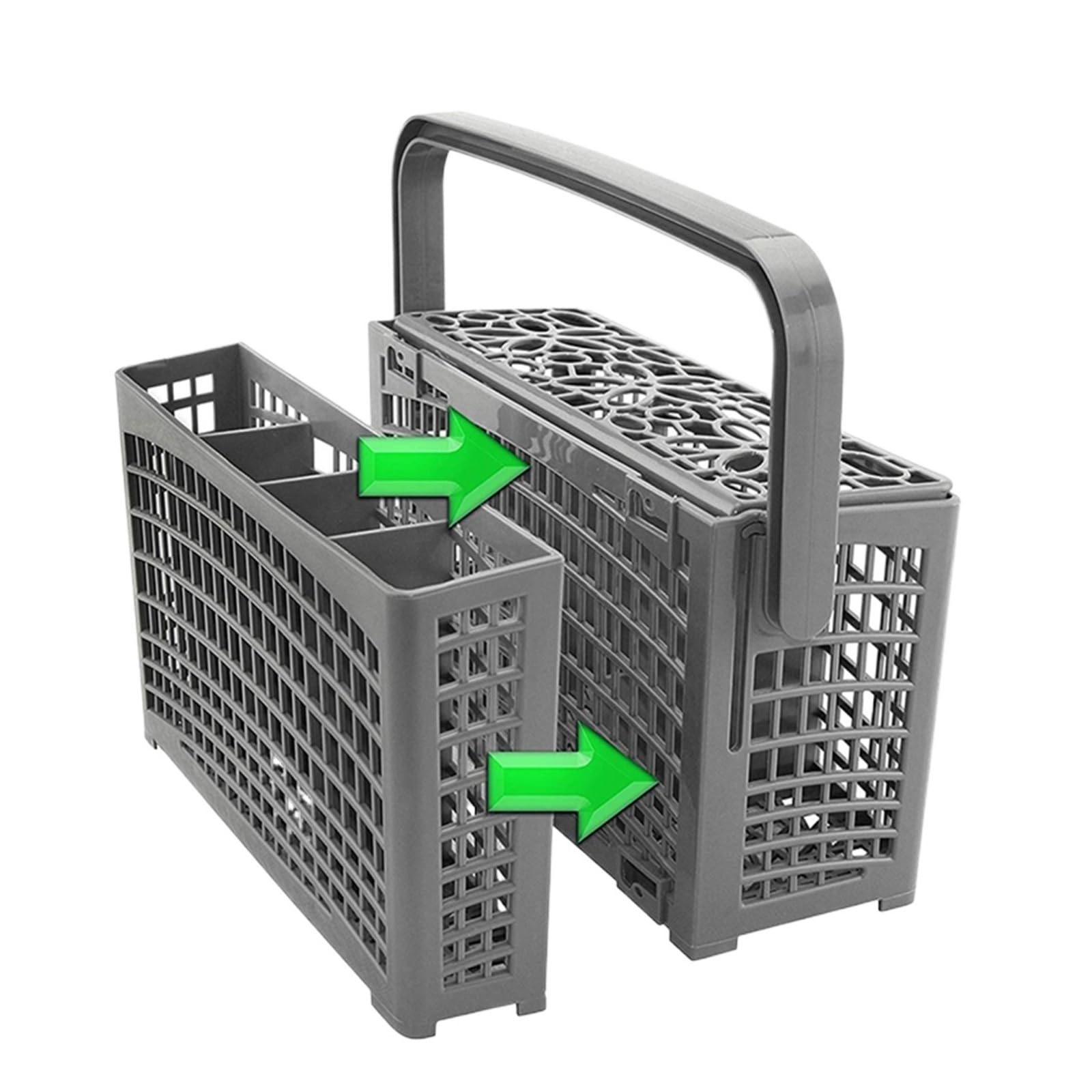 Compatible con cesta for cubiertos universal de 2 unidades. | Soporte for cubiertos de plástico sin BPA for lavavajillas