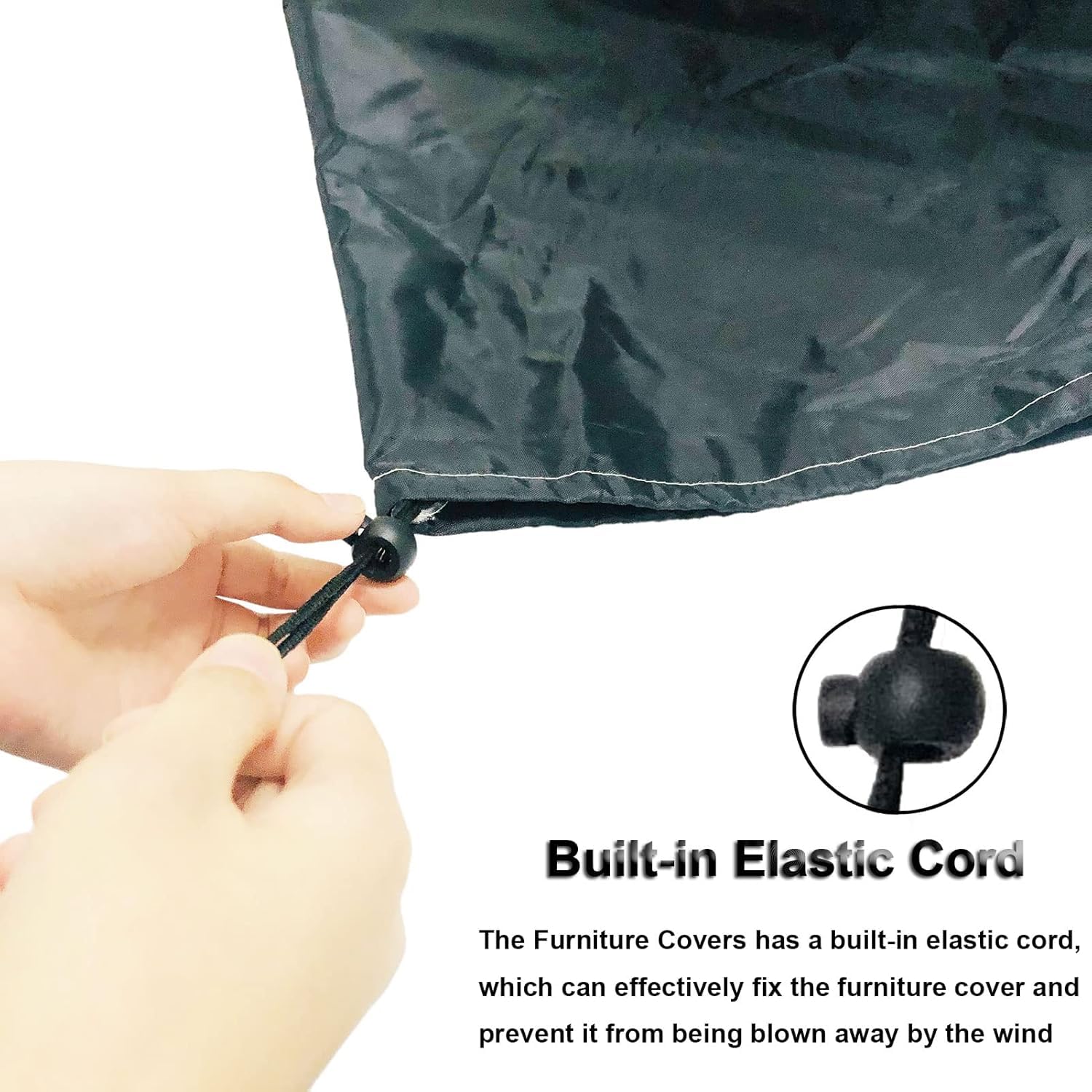 Copertura per Barbecue da Giardino Impermeabile 65x45x165cm Copertura per Barbecue A Gas da Esterno in Tessuto Oxford 210d con Borsa Portaoggetti Antivento Ti-UV, Black, 58X45X168cm