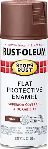Vista 31 de Rust-Oleum 7776830 - Pintura en aerosol para prevención del óxido, 12 onzas, negro plano