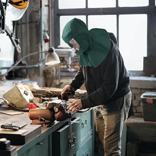 Miniatura 7 de Campana de arena abrasivo Sandblaster viento polvo herramienta anti herramienta útil equipo de chorro de arena