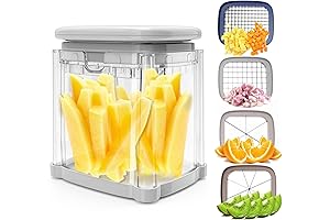 4-in-1 Chopping Box and Vegetable Spiralizer: Essential Kitchen Companion
