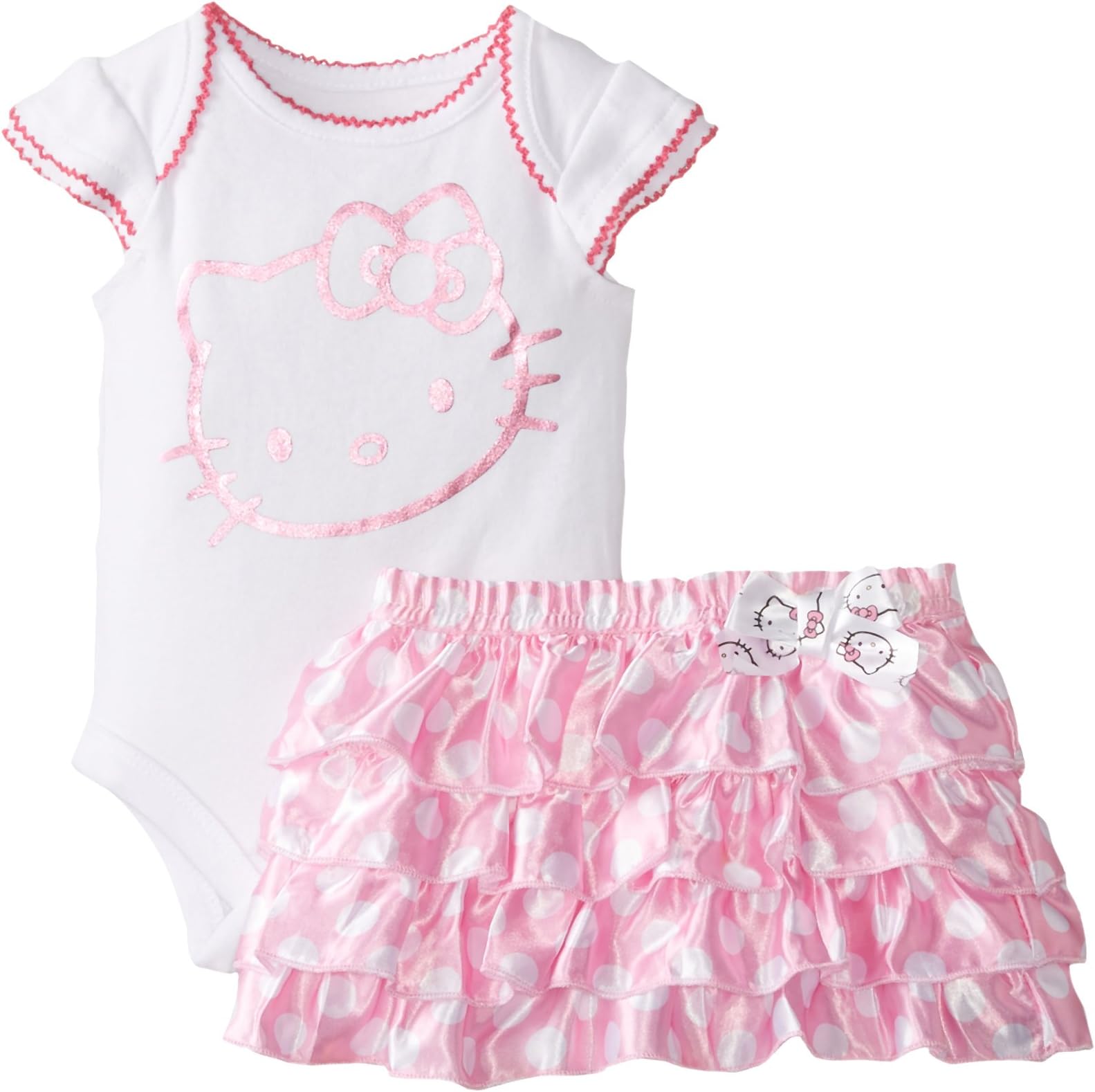 Hello Kitty Baby Baby-Girls Newborn Pink 4 Piece Gift Set