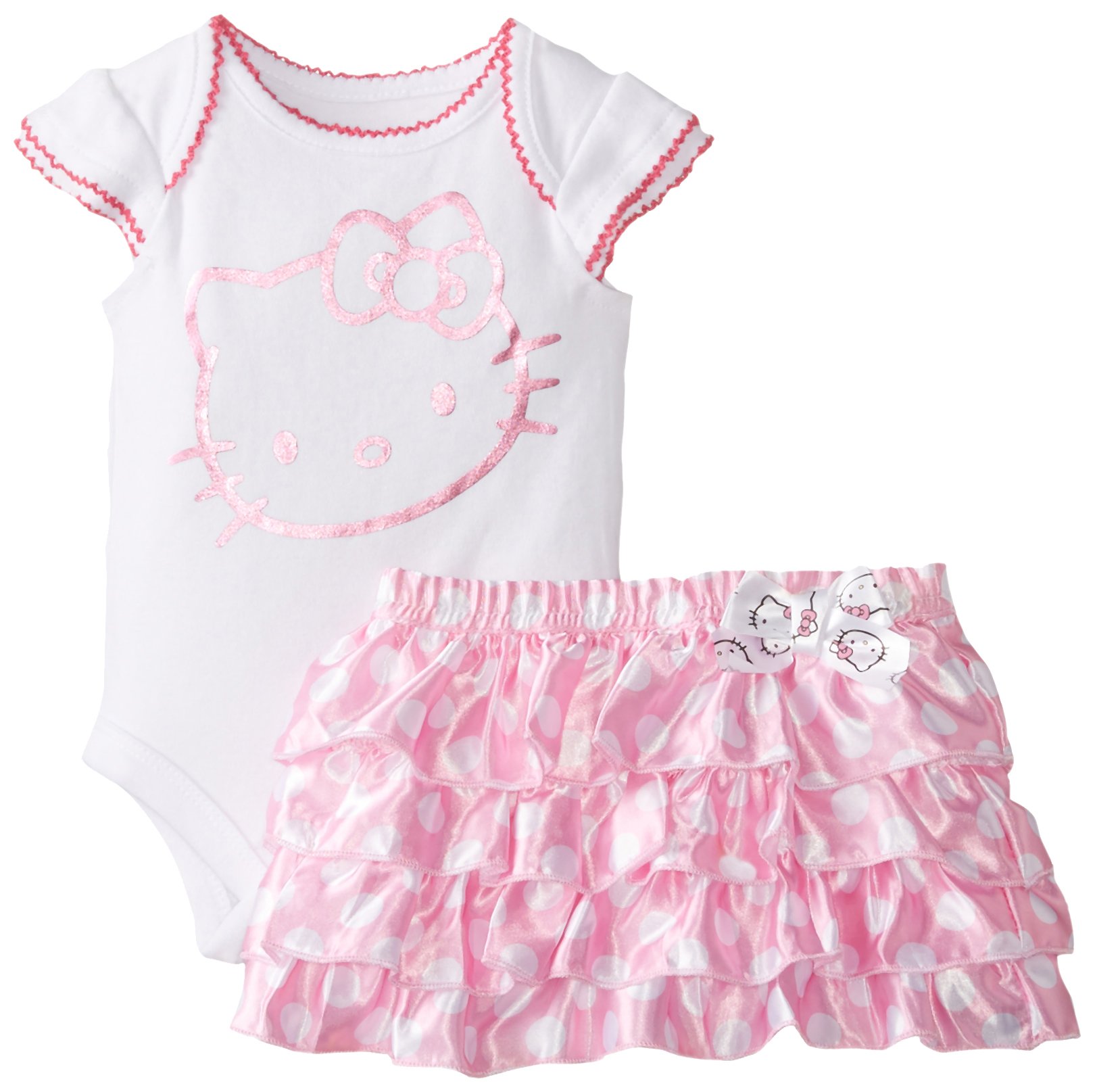 Hello Kitty Baby Baby-Girls Newborn Pink 4 Piece Gift Set