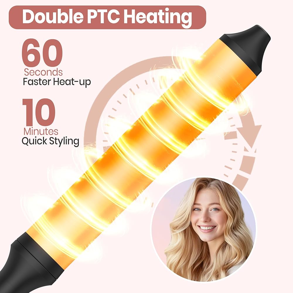 Amazon.com: Oval Curling Iron 1 1/2 Inch, 1.5 Inch Curling