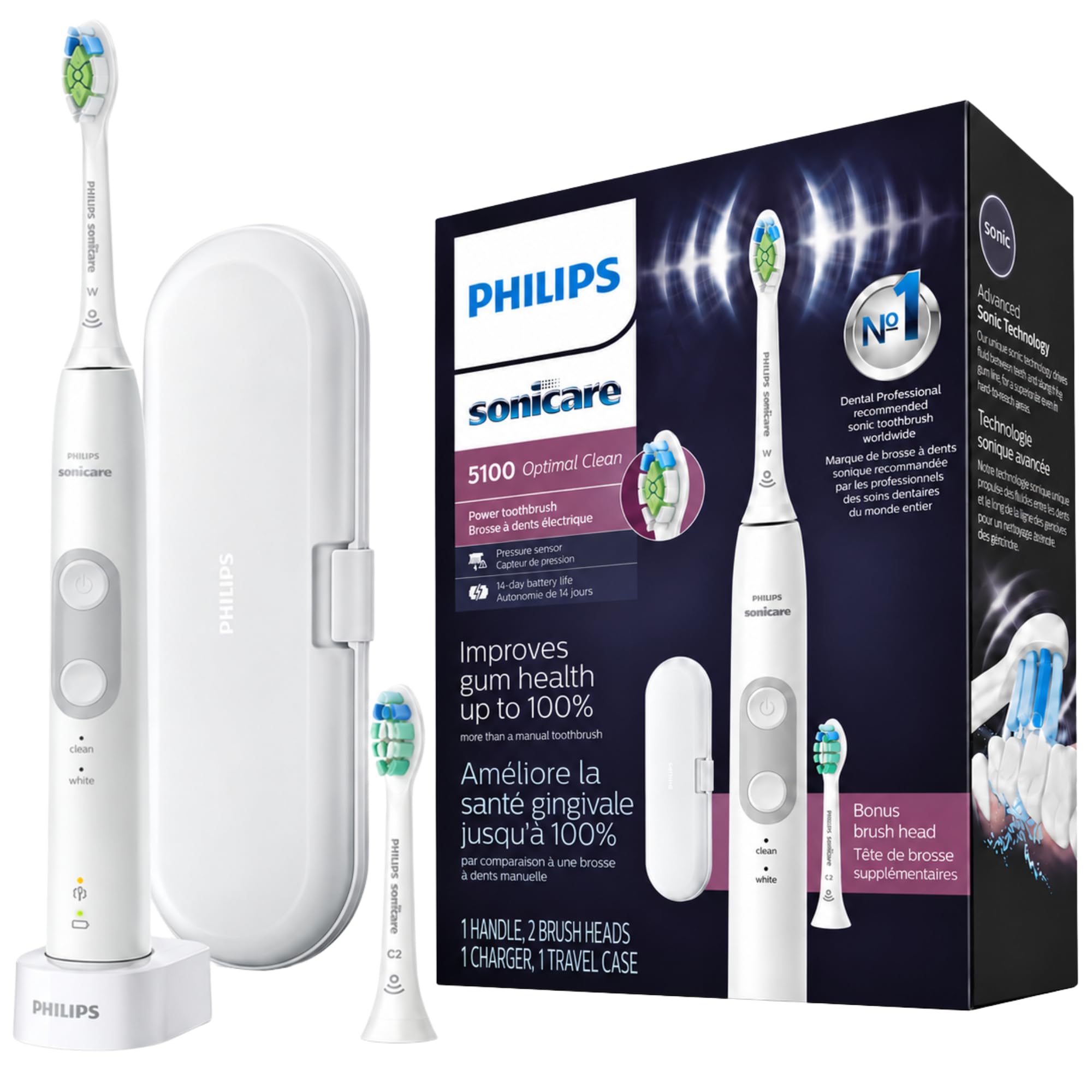 Amazon.com : PHILIPS Sonicare Rechargeable Electric Toothbrush