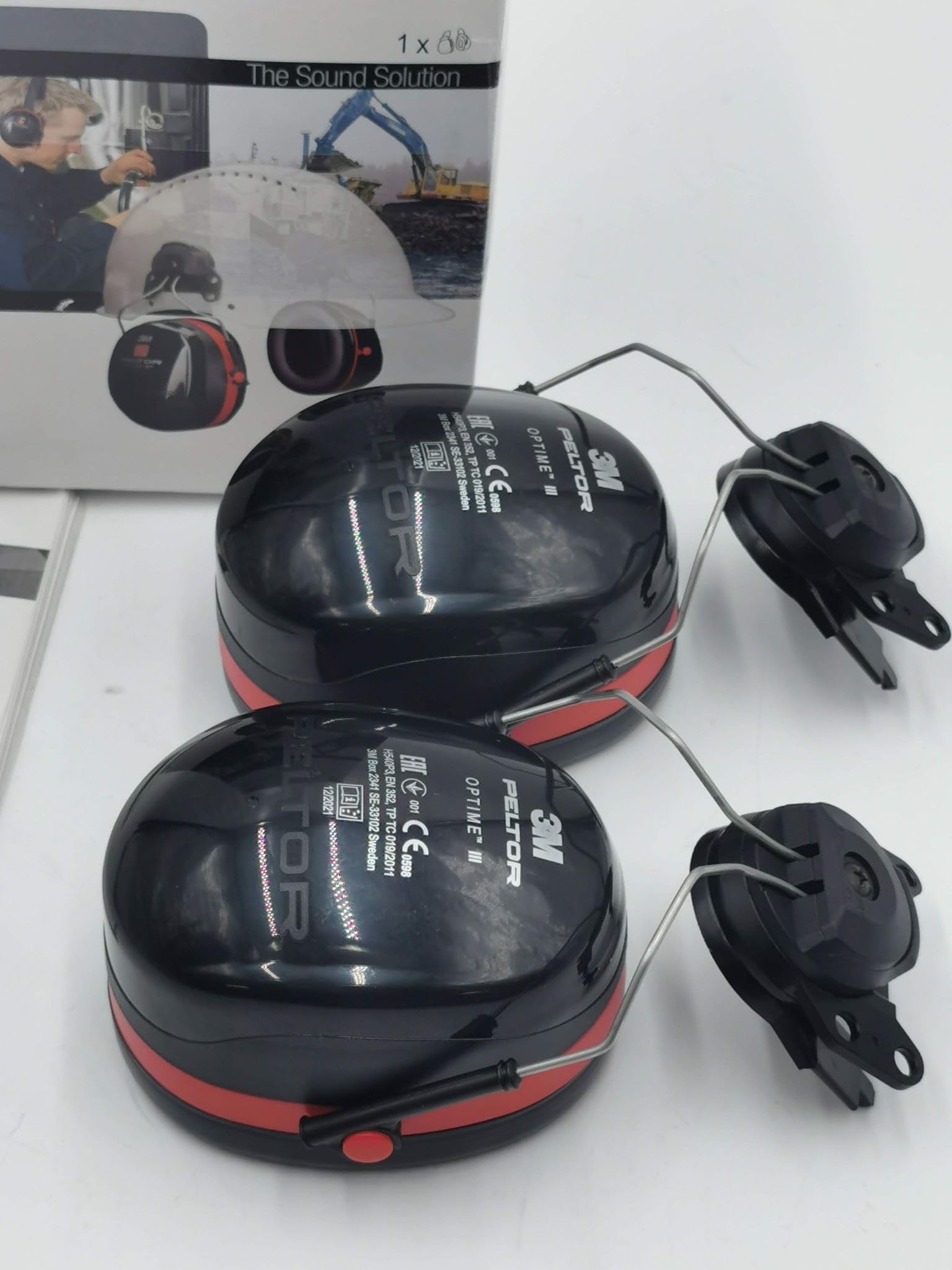 3M H540P3EA Peltor Optime III Kapselgehörschutz, Schwarz
