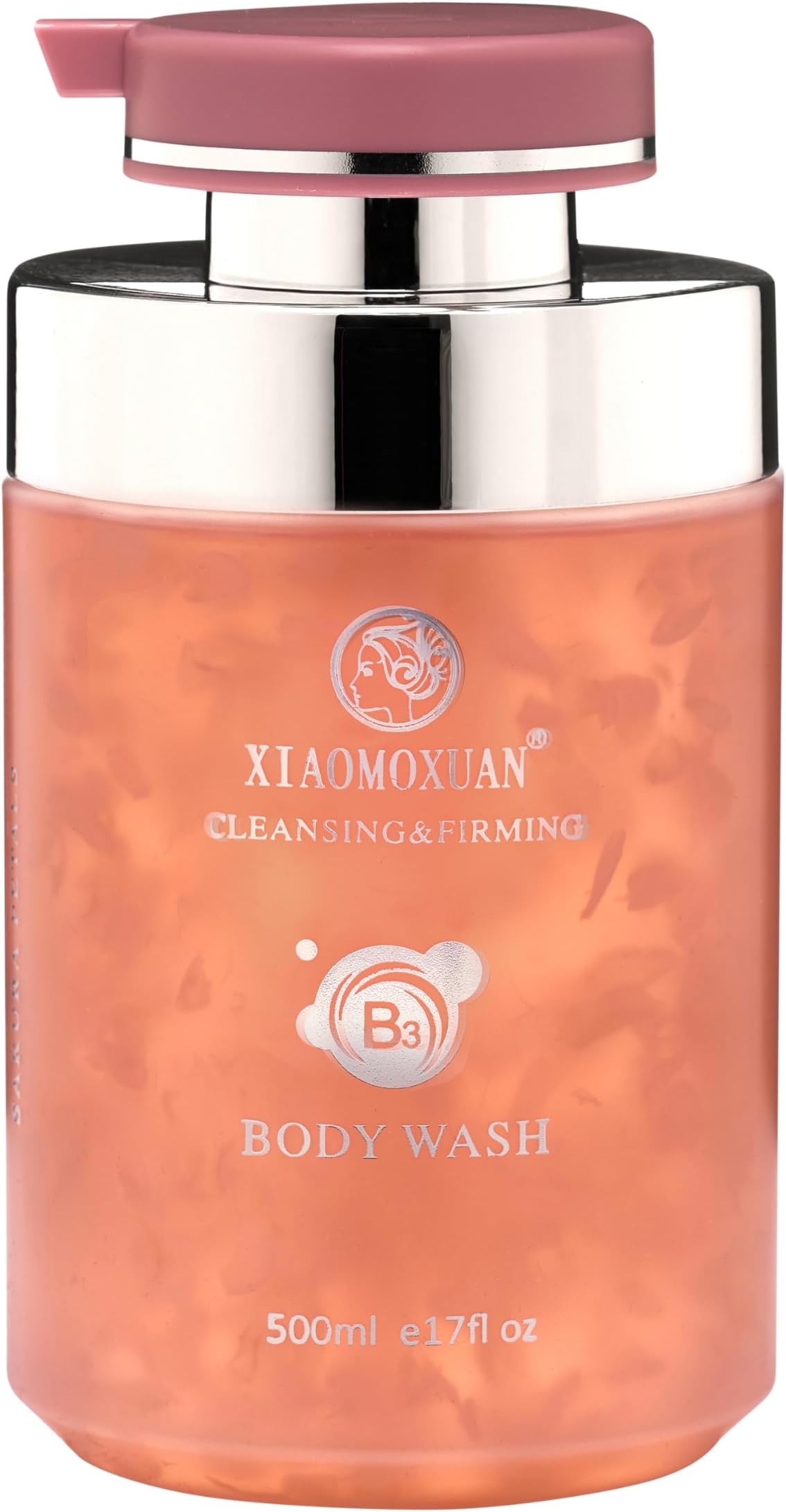 Xiaomoxuan Vitamin B3 Body Wash for Extra-Dry Skin with Jasmine and Sakura