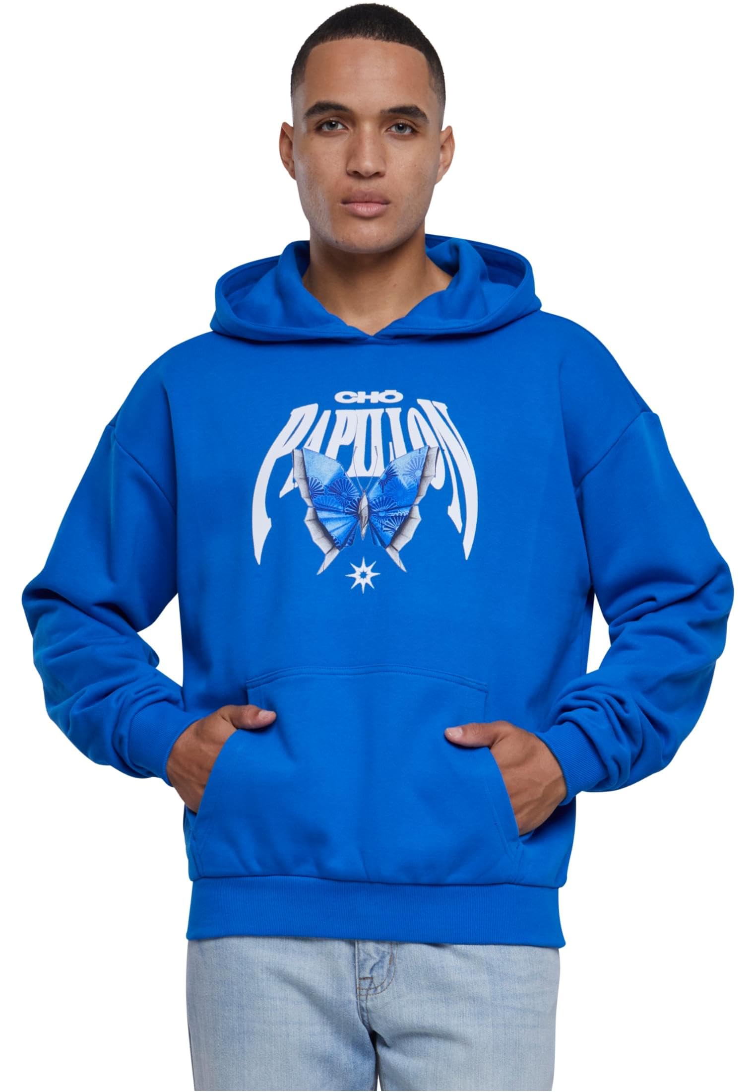 Mister tee Mt2618-origami Heavy Oversize Hoodie Sudadera con Capucha Hombre