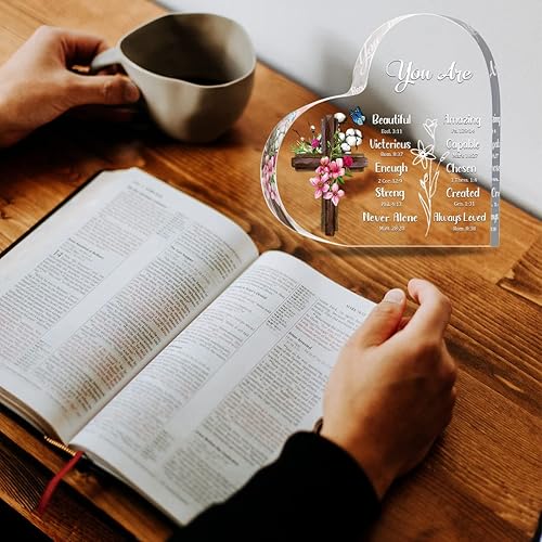 Miniatura 3 de Regalos cristianos para mujeres, regalos inspiradores para mujeres religiosas, versículos de la Biblia y regalos espirituales de ánimo, regalos para