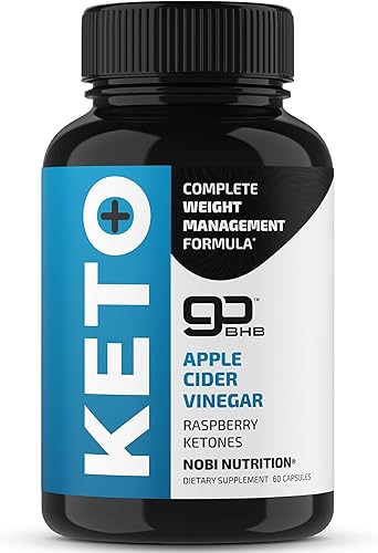 Píldoras Keto con vinagre de sidra de manzana, la madre y BHB 1000 mg de cetonas exógenas GoBHB y cetonas de frambuesa para el metabolismo, cetosis