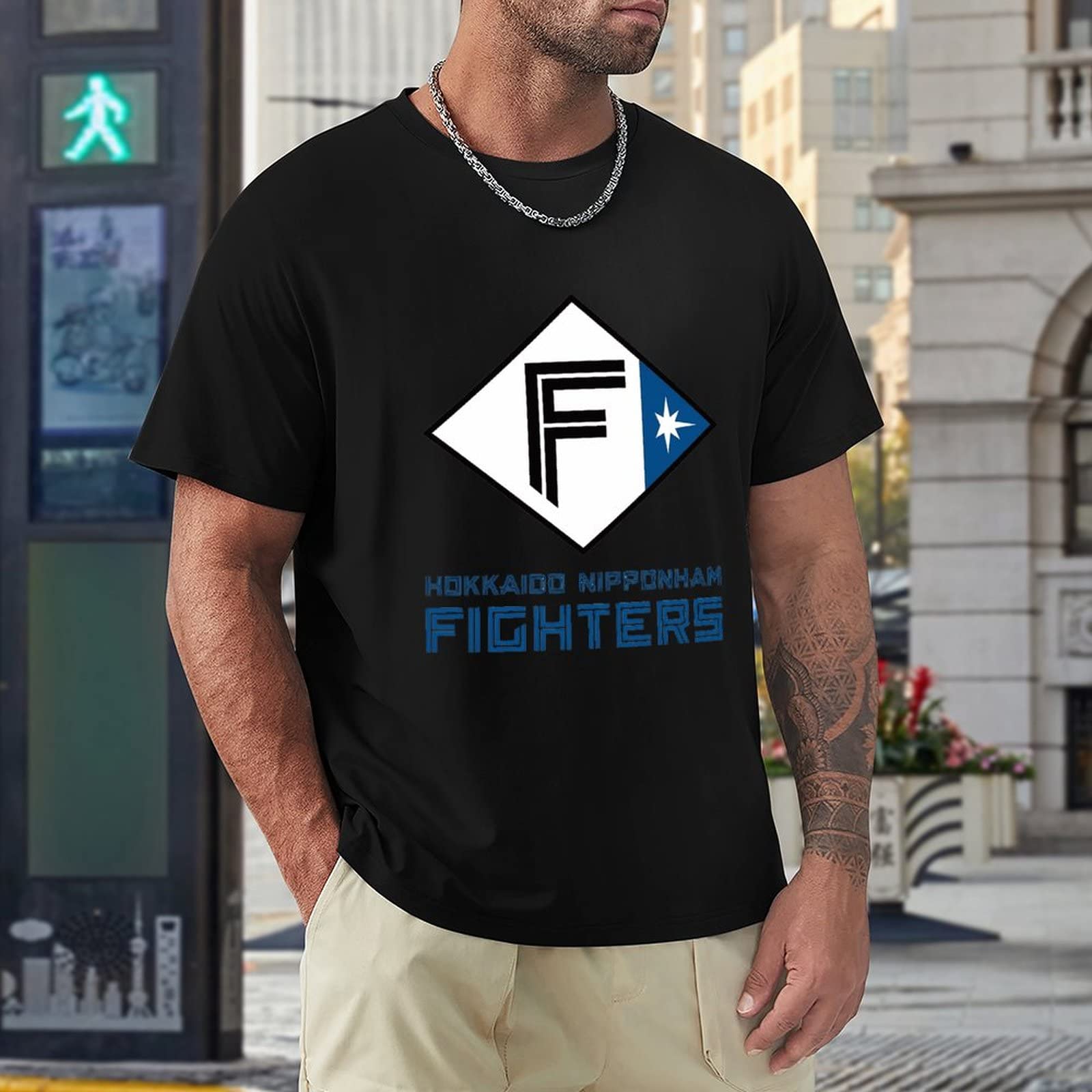 Amazon.co.jp: 北海道日本ハムファイターズ Tシャツ メンズ 半袖