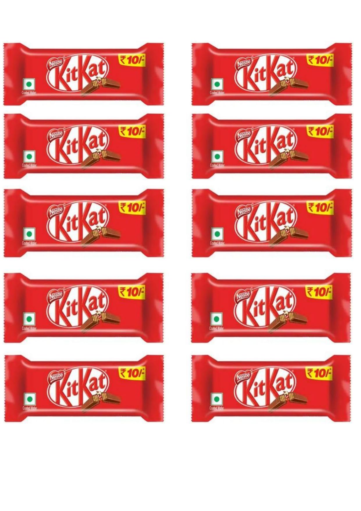 Nestlé Kitkat Chocolate-10 X 12.8 Grams(Pack Of 10)