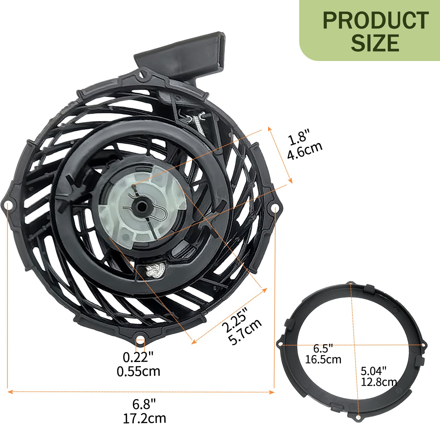 deawater Rozrusznik Pull Recoil do Briggs & Stratton 593961 590588 591139 593959 części zamienne