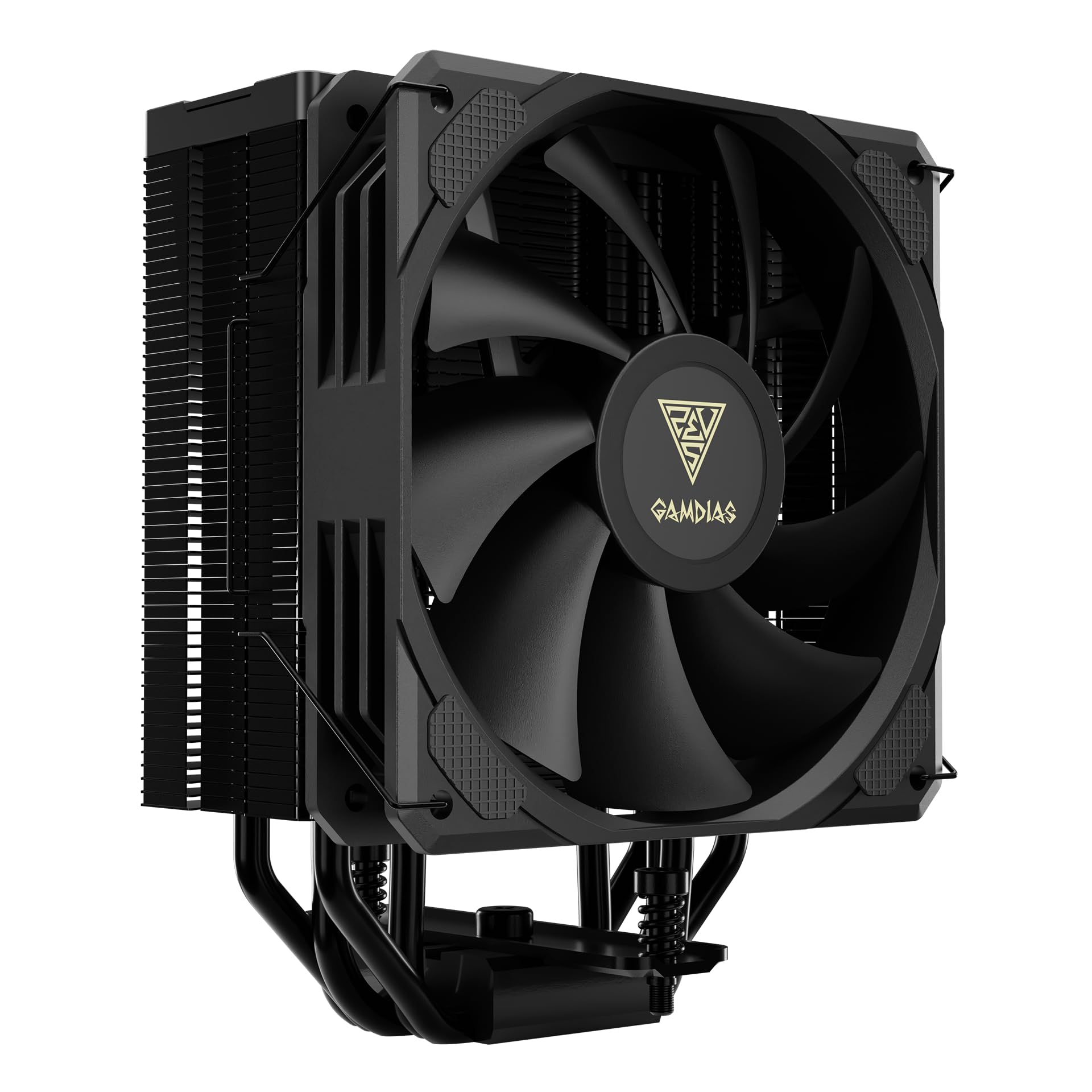 Gamdias Boreas M2-510 Ventilateur de processeur 120 mm | Prend en charge les prises de processeur AMD et Intel AM5, AM4/LGA 1700, 1200, 1151, 1150/PWM, flux d'air 72,94 CFM, 5 tuyaux thermiques