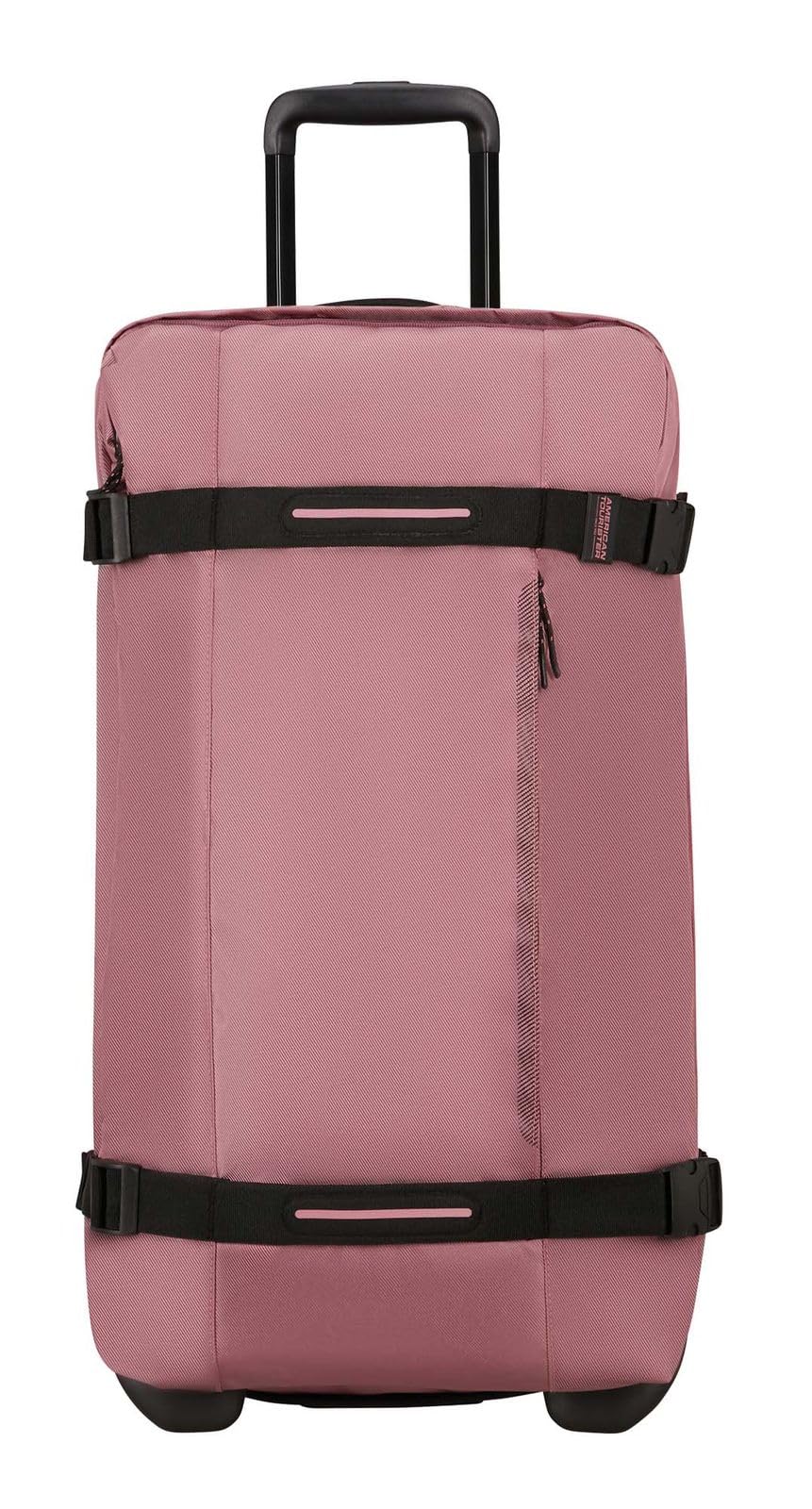 American Tourister Urban Track - Borsa da viaggio con 2 rotelle, 68 cm, 84 L, Rosa (Lilas Pink)