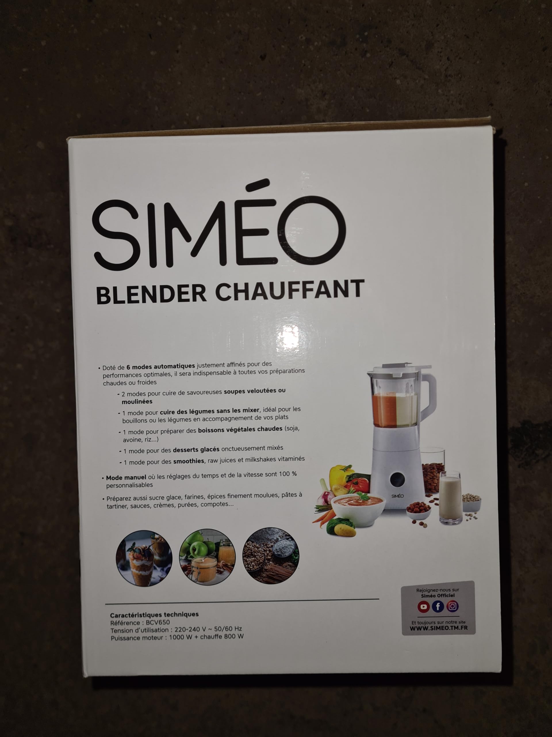 SIMEO BCV650