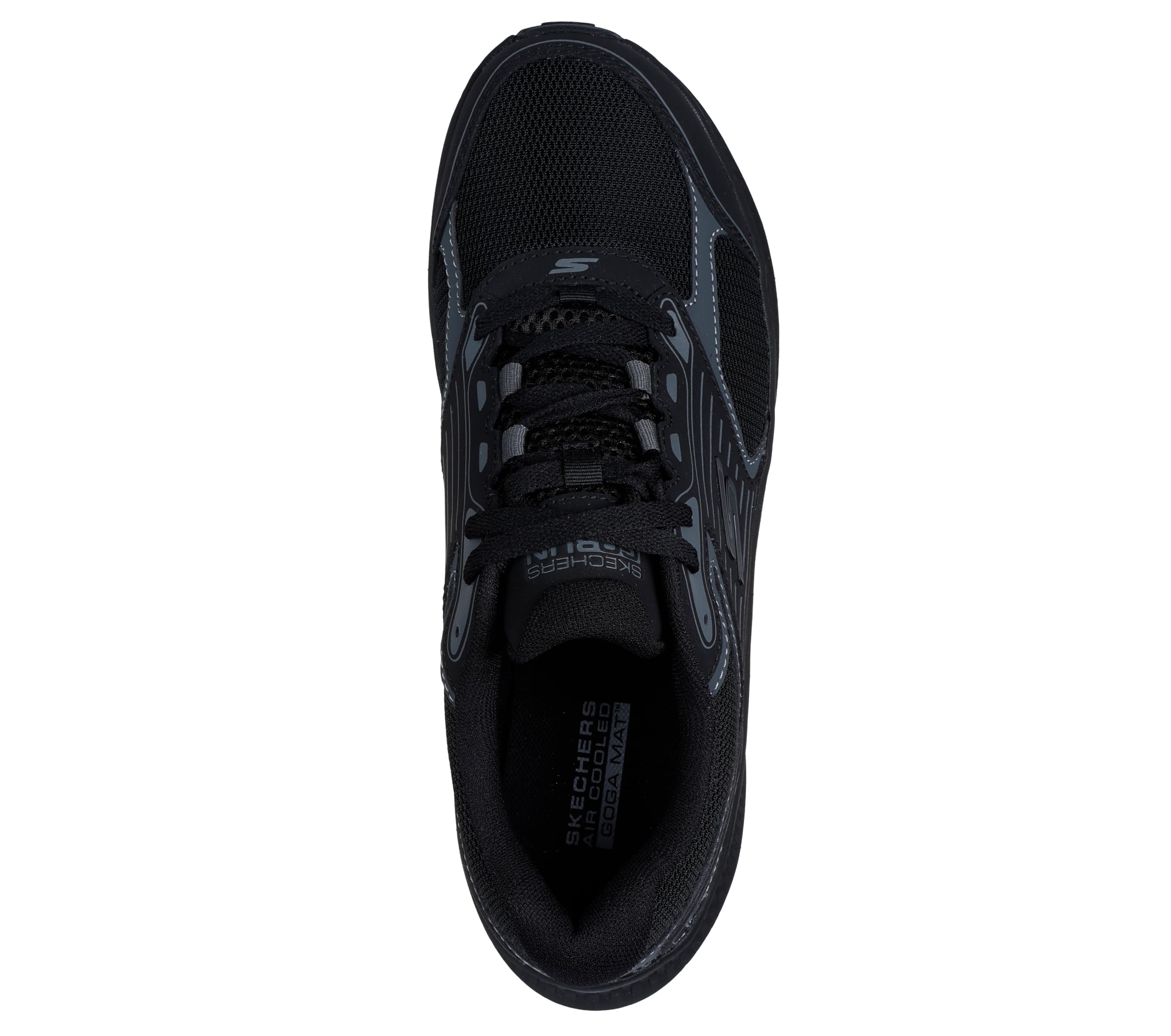 Skechers Herren Go Run Consistent 2.0 Turnschuhe, Black Leather/Textile, 39.5 EU – Ansicht 3