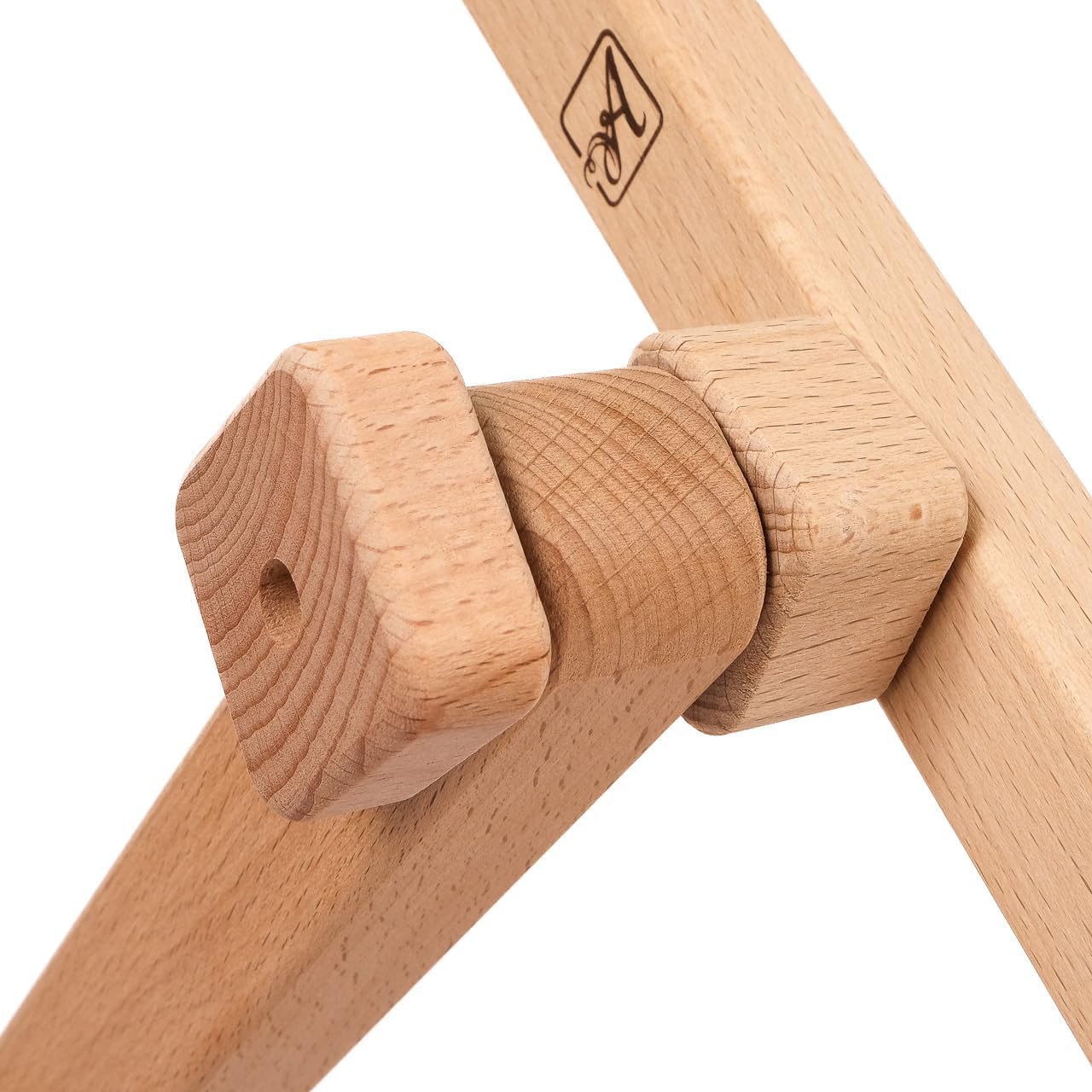 Needlework Table Hands-Free Stand Penguin with Adjustable Frame Tapestry Cross Stitch Embroidery Frame Holder (Beige, 30x40 cm (11.8" x 15.7"))