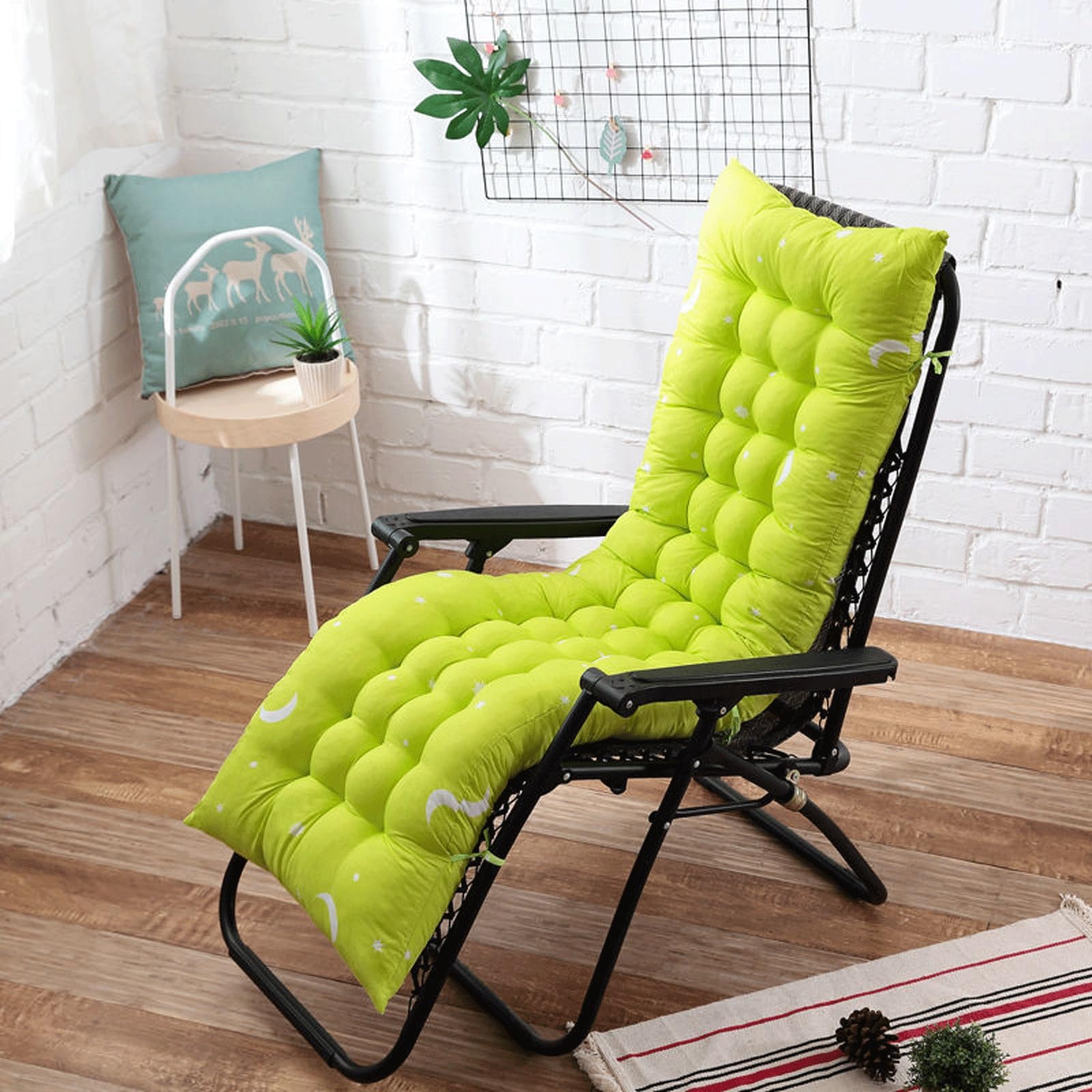 Cuscini Materasso per lettino prendisole Cuscino per lettino prendisole Cuscino per sdraio 170x53x1311 cm Materasso per lettino prendisole antiscivolo per poltrona relax Copertura per lettino