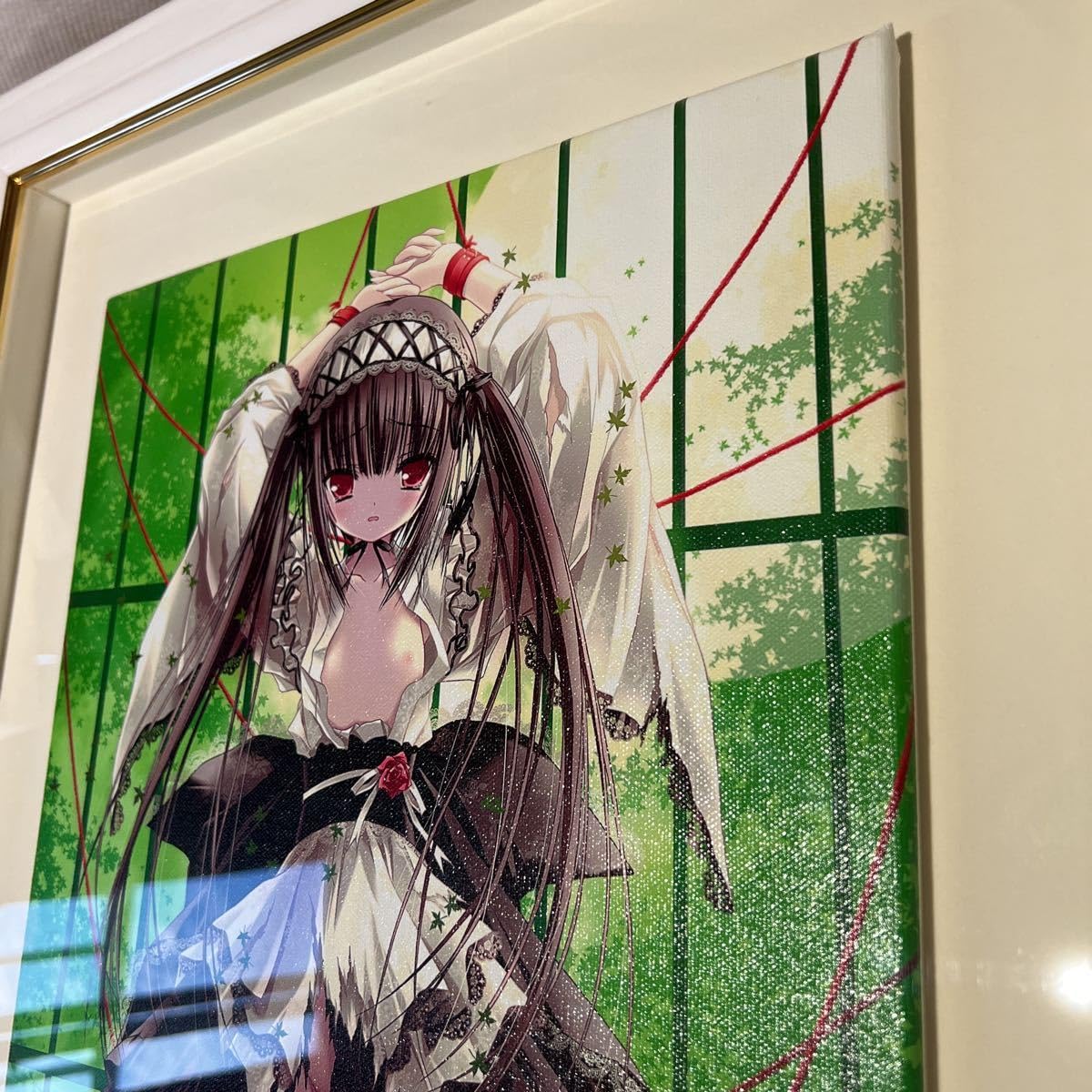アールビバン 永遠の暁月夜 てぃんくる 額装 版画 てぃんかーべる Amazon.co.jp: 版画 てぃんくる ミクスドメディア アールビバン
