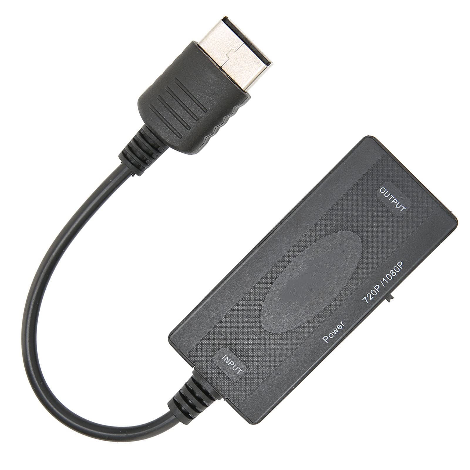 Convertisseur Vidéo HDMI, Adaptateur Sega Dreamcast vers HDMI Câble D'interface Multimédia HD pour Console Sega Dreamcast Dc, Accessoires de Jeux Vidéo