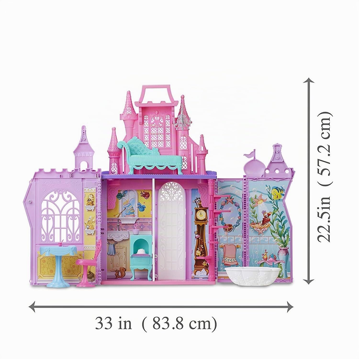 Disney Hasbro Princess - Castello Pack ‘n’ Go, E1745EU4