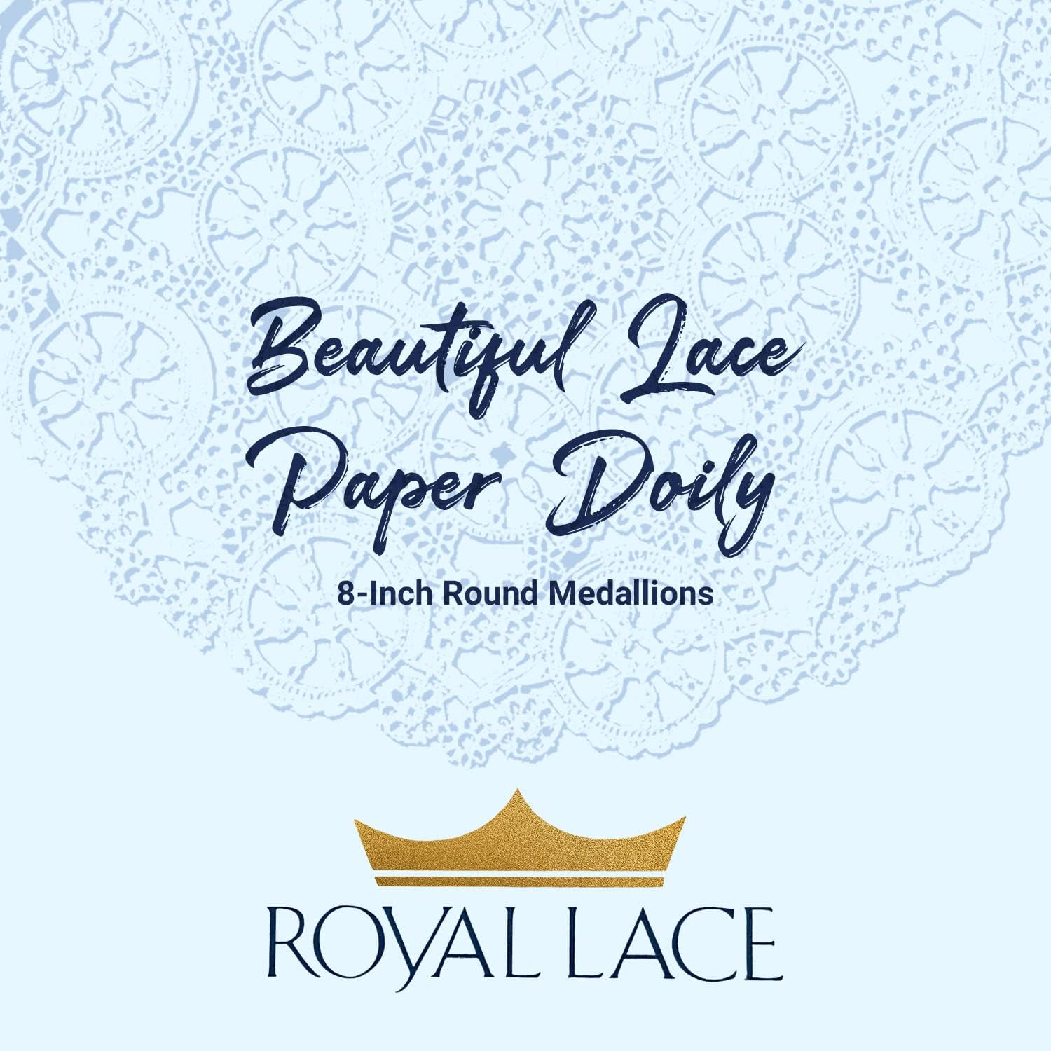 Black Friday - 40% OFF Royal Consumer Medallion Lace Round Paper Doilies, 8-Inch, Pack of 20 (B23004), White Exclusive Discount 🔥 Royal Consumer Medallion Lace Round Paper Doilies, 8-Inch, Pack of 20 (B23004), White