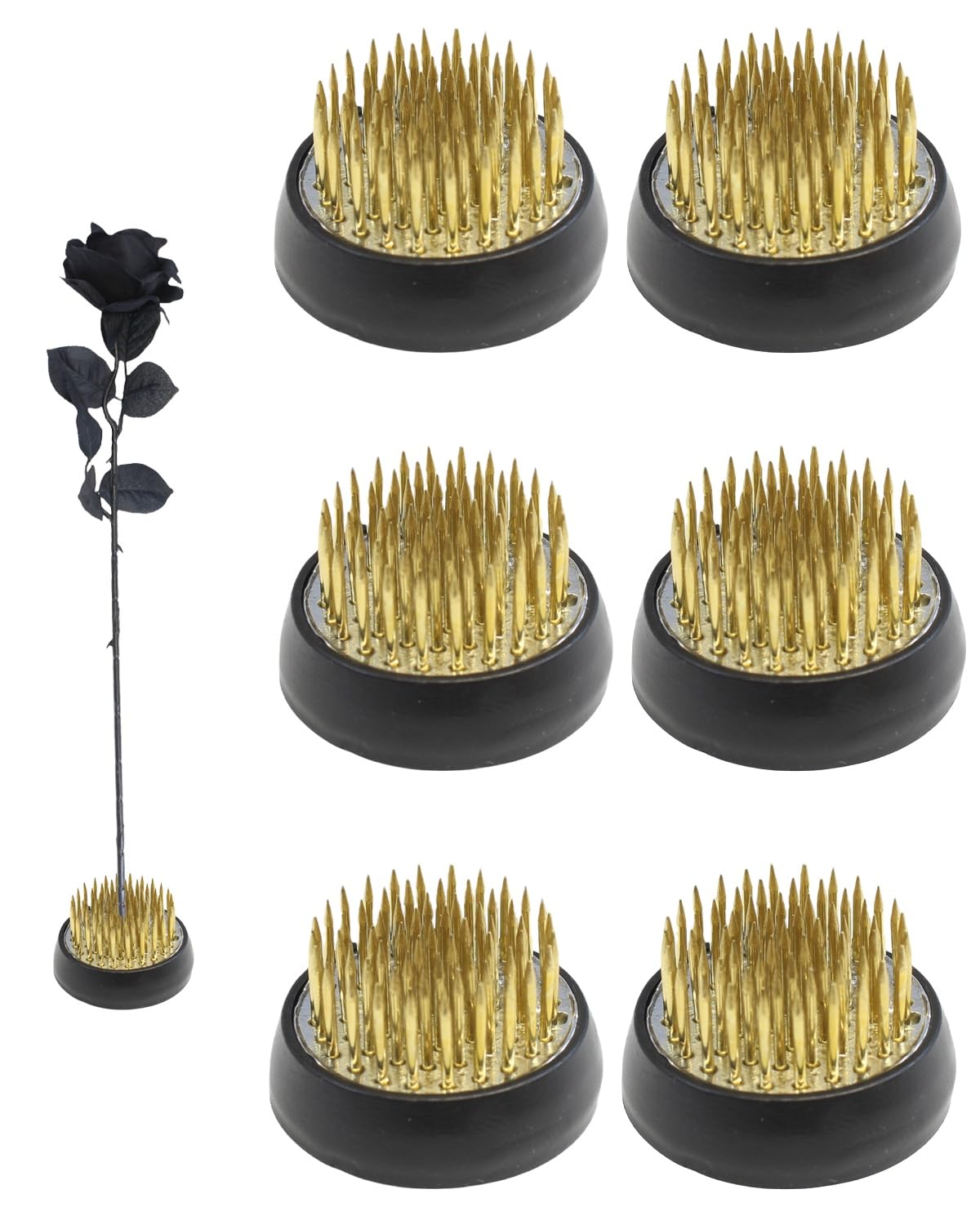 Amazon.com: Round Flower Arrangers, Flower Frog Kenzan Fixed Tools